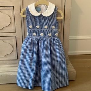 Anavini Flower Smocked Dress